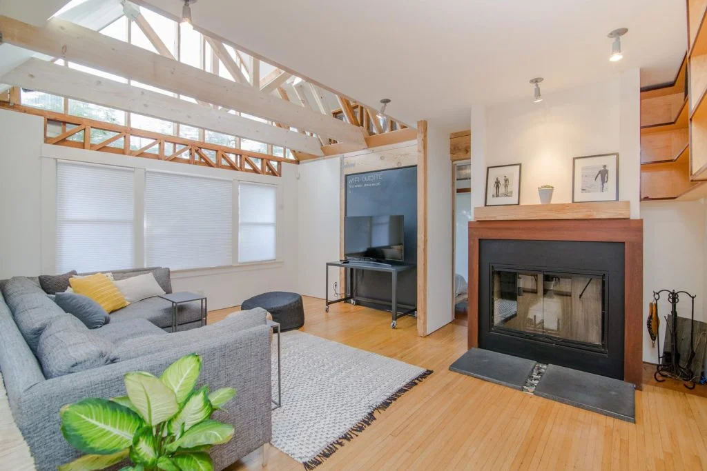 clean living room