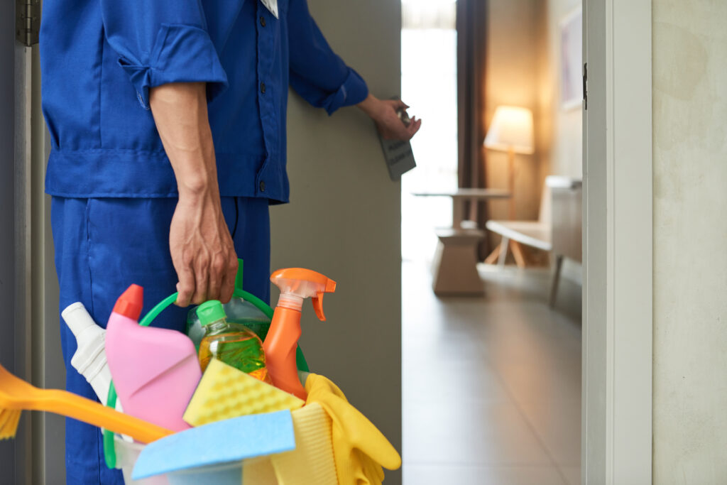 cleaning services for a vacation rental property